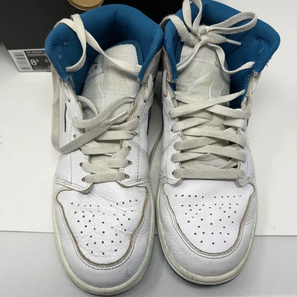 Jordan Air Jordan 1 Mid SE Industrial Blue Sail Mens 8.5‎ FN5215-141